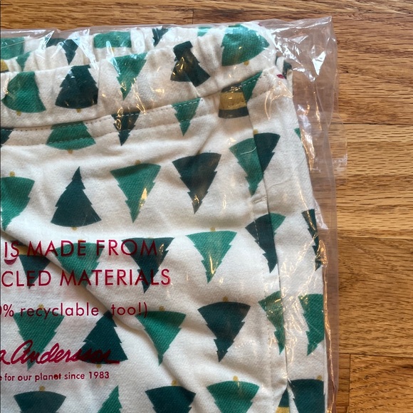 Hanna Andersson Adult Warner Bros™ Discovery Elf Flannel Pajama Pants - Unisex L - Picture 6 of 9